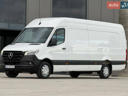 Белый Мерседес Sprinter, объемом двигателя 3 л и пробегом 207 тыс. км за 41900 $, фото 1 на Automoto.ua