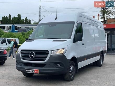 Белый Мерседес Sprinter, объемом двигателя 3 л и пробегом 90 тыс. км за 55990 $, фото 1 на Automoto.ua