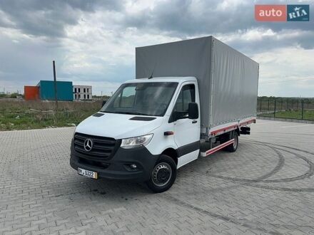 Белый Мерседес Sprinter, объемом двигателя 3 л и пробегом 289 тыс. км за 37900 $, фото 1 на Automoto.ua
