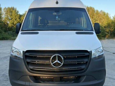 Мерседес Sprinter 2021 в Каневе на Automoto.ua Белый Мерседес Sprinter, объемом двигателя 3 л и пробегом 51 тыс. км за 33900 $, фото 1 на Automoto.ua
