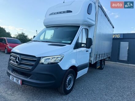 Белый Мерседес Sprinter, объемом двигателя 3 л и пробегом 460 тыс. км за 31000 $, фото 1 на Automoto.ua