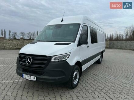 Белый Мерседес Sprinter, объемом двигателя 2.9 л и пробегом 387 тыс. км за 43500 $, фото 1 на Automoto.ua