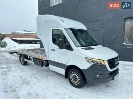 Белый Мерседес Sprinter, объемом двигателя 2.14 л и пробегом 300 тыс. км за 38500 $, фото 1 на Automoto.ua