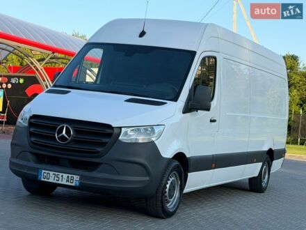 Белый Мерседес Sprinter, объемом двигателя 1.99 л и пробегом 281 тыс. км за 21900 $, фото 1 на Automoto.ua