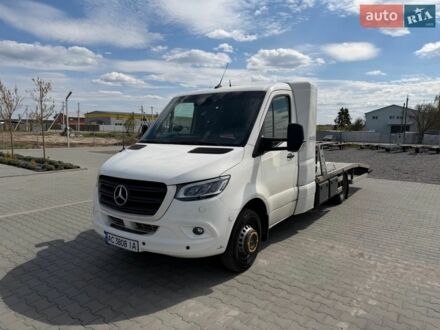 Белый Мерседес Sprinter, объемом двигателя 2.99 л и пробегом 116 тыс. км за 45000 $, фото 1 на Automoto.ua