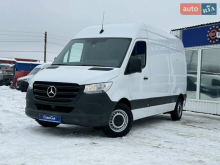 Белый Мерседес Sprinter, объемом двигателя 2.1 л и пробегом 263 тыс. км за 28500 $, фото 1 на Automoto.ua