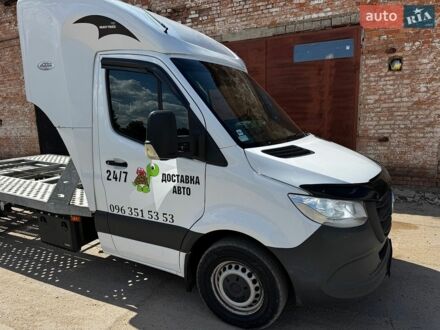 Белый Мерседес Sprinter, объемом двигателя 2.14 л и пробегом 260 тыс. км за 30000 $, фото 1 на Automoto.ua