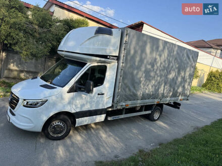 Білий Мерседес Sprinter, об'ємом двигуна 20 л та пробігом 133 тис. км за 37700 $, фото 1 на Automoto.ua