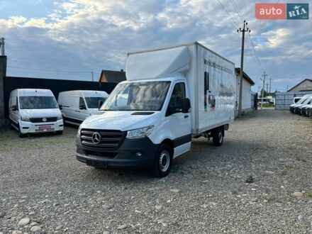 Белый Мерседес Sprinter, объемом двигателя 2.2 л и пробегом 286 тыс. км за 23450 $, фото 1 на Automoto.ua