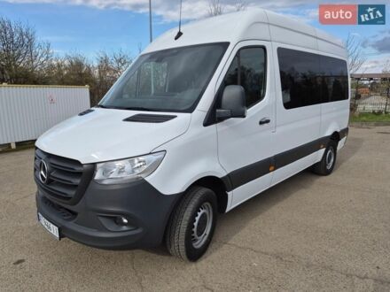 Белый Мерседес Sprinter, объемом двигателя 2 л и пробегом 239 тыс. км за 28500 $, фото 1 на Automoto.ua