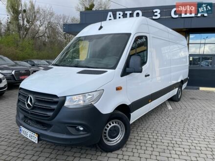 Белый Мерседес Sprinter, объемом двигателя 0 л и пробегом 53 тыс. км за 37900 $, фото 1 на Automoto.ua