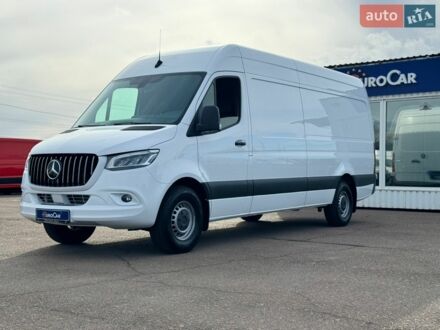 Белый Мерседес Sprinter, объемом двигателя 1.95 л и пробегом 94 тыс. км за 41500 $, фото 1 на Automoto.ua