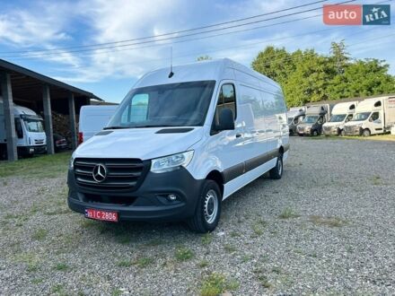 Белый Мерседес Sprinter, объемом двигателя 2 л и пробегом 159 тыс. км за 26390 $, фото 1 на Automoto.ua