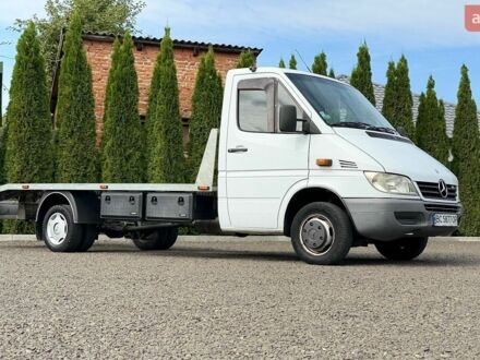 Белый Мерседес Sprinter, объемом двигателя 2.7 л и пробегом 704 тыс. км за 17850 $, фото 1 на Automoto.ua