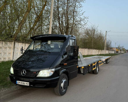 Черный Мерседес Sprinter, объемом двигателя 2.69 л и пробегом 130 тыс. км за 20500 $, фото 31 на Automoto.ua