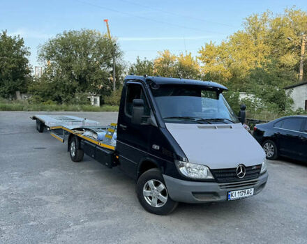 Черный Мерседес Sprinter, объемом двигателя 2.7 л и пробегом 150 тыс. км за 21700 $, фото 4 на Automoto.ua