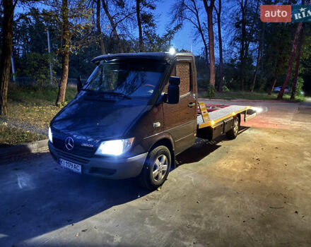 Черный Мерседес Sprinter, объемом двигателя 2.7 л и пробегом 150 тыс. км за 21700 $, фото 8 на Automoto.ua