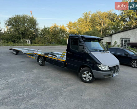 Черный Мерседес Sprinter, объемом двигателя 2.7 л и пробегом 150 тыс. км за 21700 $, фото 3 на Automoto.ua