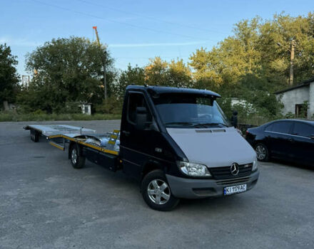 Черный Мерседес Sprinter, объемом двигателя 2.7 л и пробегом 150 тыс. км за 21700 $, фото 5 на Automoto.ua