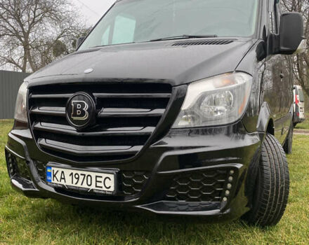 Черный Мерседес Sprinter, объемом двигателя 2.14 л и пробегом 169 тыс. км за 39999 $, фото 1 на Automoto.ua