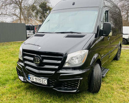 Черный Мерседес Sprinter, объемом двигателя 2.14 л и пробегом 169 тыс. км за 39999 $, фото 5 на Automoto.ua