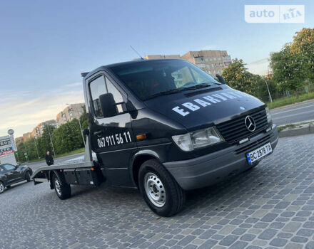 Чорний Мерседес Sprinter, об'ємом двигуна 2.87 л та пробігом 473 тис. км за 14200 $, фото 1 на Automoto.ua