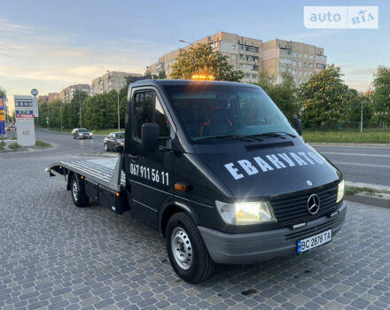 Чорний Мерседес Sprinter, об'ємом двигуна 2.87 л та пробігом 473 тис. км за 14200 $, фото 17 на Automoto.ua