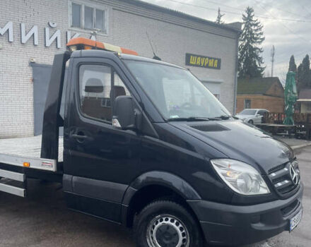 Черный Мерседес Sprinter, объемом двигателя 2.2 л и пробегом 550 тыс. км за 16500 $, фото 7 на Automoto.ua