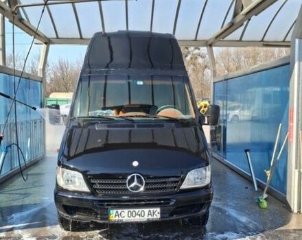 Чорний Мерседес Sprinter, об'ємом двигуна 2.7 л та пробігом 500 тис. км за 3750 $, фото 2 на Automoto.ua