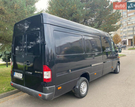Черный Мерседес Sprinter, объемом двигателя 2.69 л и пробегом 296 тыс. км за 12950 $, фото 5 на Automoto.ua