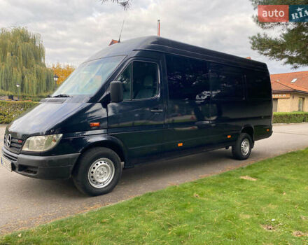 Черный Мерседес Sprinter, объемом двигателя 2.69 л и пробегом 296 тыс. км за 12950 $, фото 44 на Automoto.ua