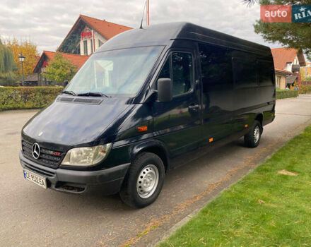 Черный Мерседес Sprinter, объемом двигателя 2.69 л и пробегом 296 тыс. км за 12950 $, фото 60 на Automoto.ua