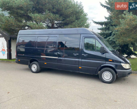 Черный Мерседес Sprinter, объемом двигателя 2.69 л и пробегом 296 тыс. км за 12950 $, фото 3 на Automoto.ua