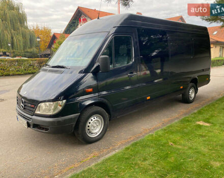 Черный Мерседес Sprinter, объемом двигателя 2.69 л и пробегом 296 тыс. км за 12950 $, фото 61 на Automoto.ua