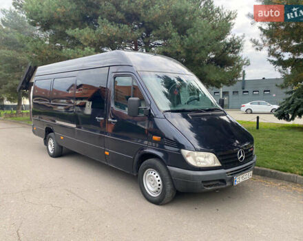 Черный Мерседес Sprinter, объемом двигателя 2.69 л и пробегом 296 тыс. км за 12950 $, фото 48 на Automoto.ua