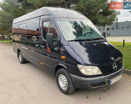 Черный Мерседес Sprinter, объемом двигателя 2.69 л и пробегом 296 тыс. км за 12950 $, фото 14 на Automoto.ua