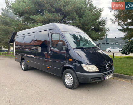 Черный Мерседес Sprinter, объемом двигателя 2.69 л и пробегом 296 тыс. км за 12950 $, фото 47 на Automoto.ua