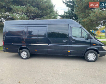 Черный Мерседес Sprinter, объемом двигателя 2.69 л и пробегом 296 тыс. км за 12950 $, фото 49 на Automoto.ua