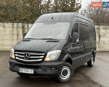 Черный Мерседес Sprinter, объемом двигателя 2.2 л и пробегом 290 тыс. км за 15600 $, фото 9 на Automoto.ua
