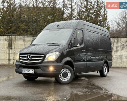 Черный Мерседес Sprinter, объемом двигателя 2.2 л и пробегом 290 тыс. км за 15600 $, фото 5 на Automoto.ua
