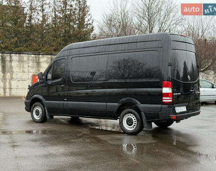 Черный Мерседес Sprinter, объемом двигателя 2.2 л и пробегом 290 тыс. км за 15600 $, фото 13 на Automoto.ua