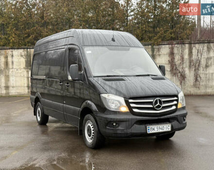 Черный Мерседес Sprinter, объемом двигателя 2.2 л и пробегом 290 тыс. км за 15600 $, фото 51 на Automoto.ua
