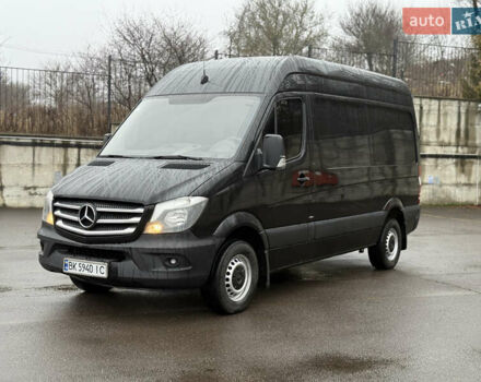 Черный Мерседес Sprinter, объемом двигателя 2.2 л и пробегом 290 тыс. км за 15600 $, фото 54 на Automoto.ua