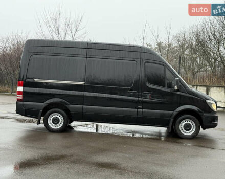 Черный Мерседес Sprinter, объемом двигателя 2.2 л и пробегом 290 тыс. км за 15600 $, фото 20 на Automoto.ua