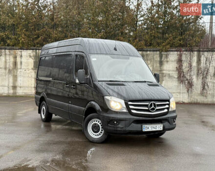 Черный Мерседес Sprinter, объемом двигателя 2.2 л и пробегом 290 тыс. км за 15600 $, фото 1 на Automoto.ua