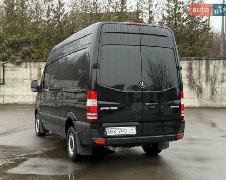 Черный Мерседес Sprinter, объемом двигателя 2.2 л и пробегом 290 тыс. км за 15600 $, фото 15 на Automoto.ua