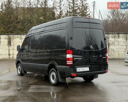 Черный Мерседес Sprinter, объемом двигателя 2.2 л и пробегом 290 тыс. км за 15600 $, фото 14 на Automoto.ua