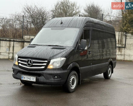 Черный Мерседес Sprinter, объемом двигателя 2.2 л и пробегом 290 тыс. км за 15600 $, фото 53 на Automoto.ua
