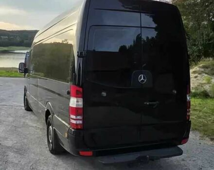 Черный Мерседес Sprinter, объемом двигателя 3 л и пробегом 76 тыс. км за 5600 $, фото 2 на Automoto.ua