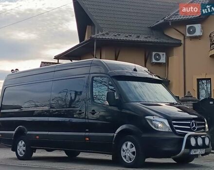 Черный Мерседес Sprinter, объемом двигателя 2.99 л и пробегом 320 тыс. км за 29750 $, фото 24 на Automoto.ua